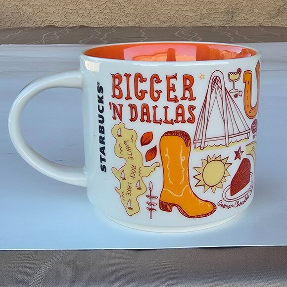 Starbucks Dallas Mug Been There Series Across The Globe Collection 14oz 2019 - Picture 9 of 9